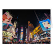 New York Times Square card (Front Horizontal)