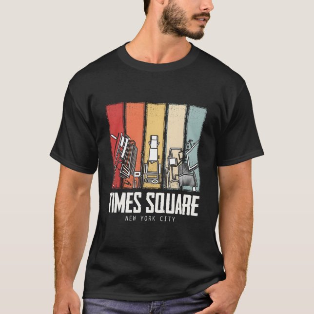 New York Times Square Ny Hike Travel Tourist T-Shirt (Front)