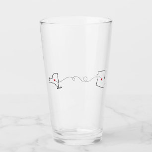 New York to Arizona - Heart2Heart Glass