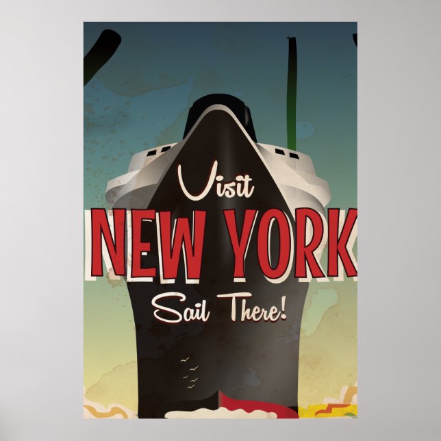 New York To Southampton Poster (Front)