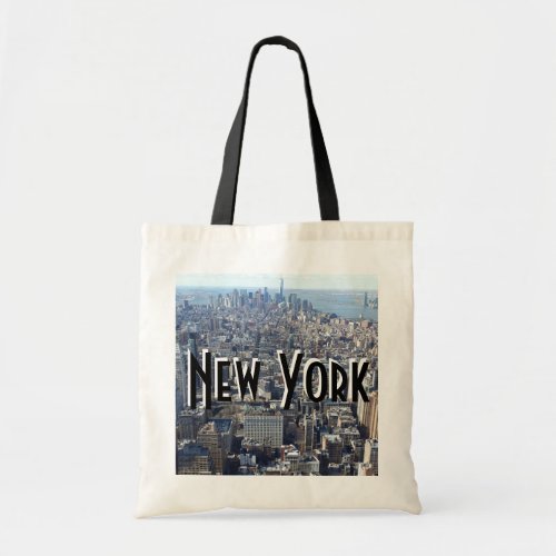 New York Tote Bag _ Black