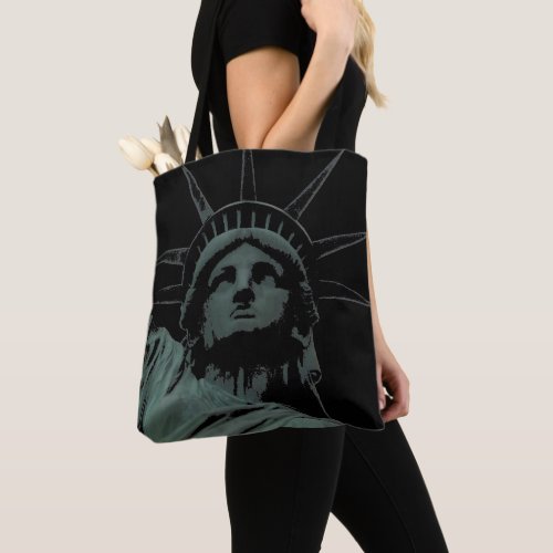 New York Tote Bag Custom Statue of Liberty Bag