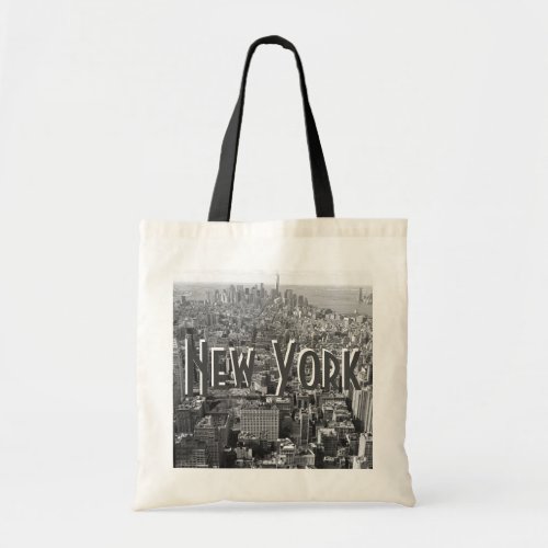 New York Tote Bag _ Gray