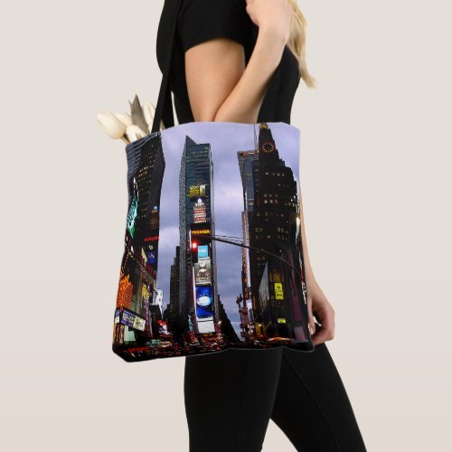New York Tote Bag Personalized Times Square Bag
