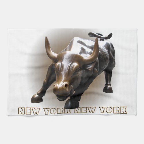 New York Towel Personalized NYC Souvenir Tea Towel