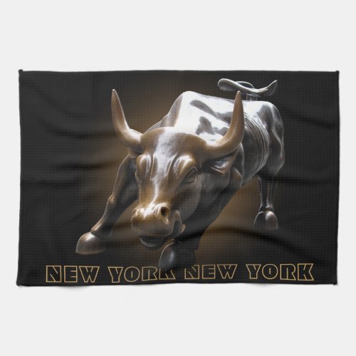 New York Towel Personalized NYC Souvenir Tea Towel