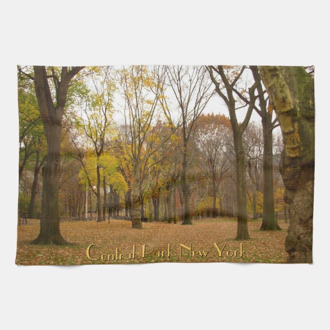 New York Towel Personalized NYC Souvenir Tea Towel (Horizontal)