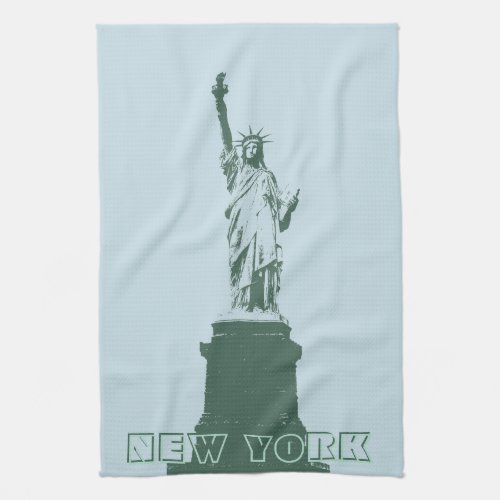 New York Towel Statue of Liberty NYC Tea Towel