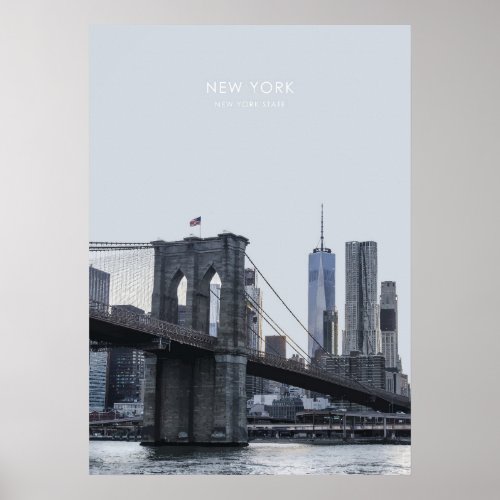 New York Travel Artwork Poster