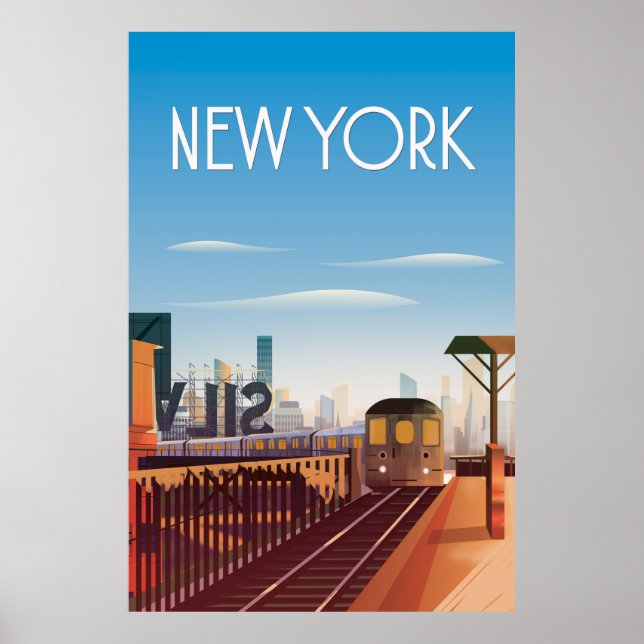 New york travel poster (Front)
