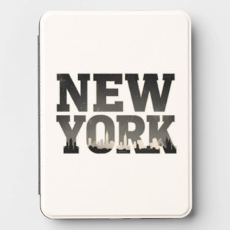 New York typography with skyline Kindle Cover