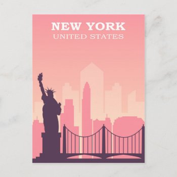 New York  United States Of America Postcard by roughcollie at Zazzle