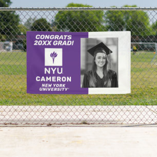 New York University   Congrats Grad Banner