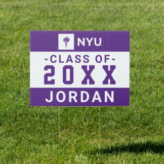 New York University | Graduate Class of Sign