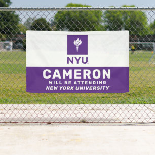 New York University   Graduate Will Be Attending Banner