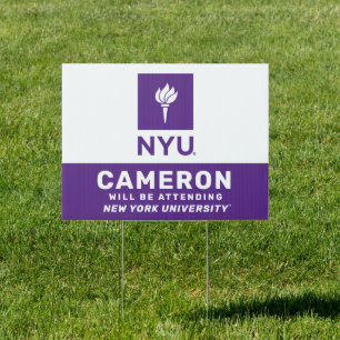 New York University Graduate Will Be Attending Sign