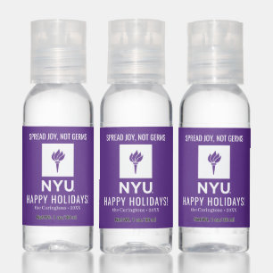 New York University Spread Joy, Not Germs Hand Sanitizer