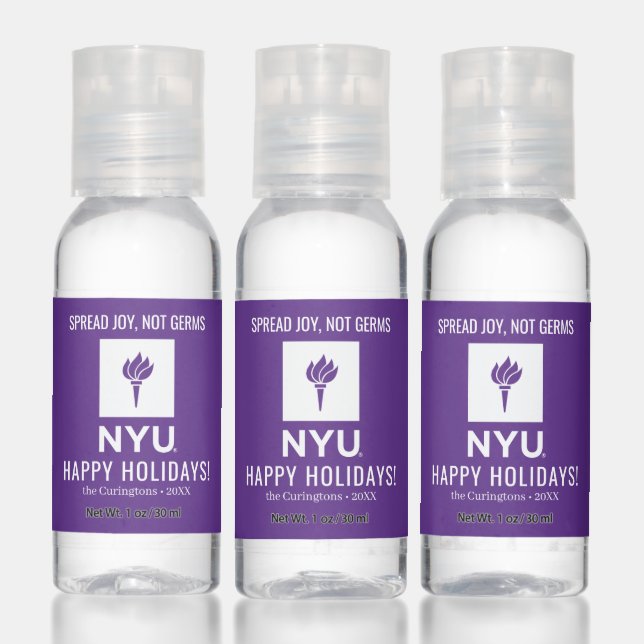 New York University | Spread Joy, Not Germs Hand Sanitizer (Set)