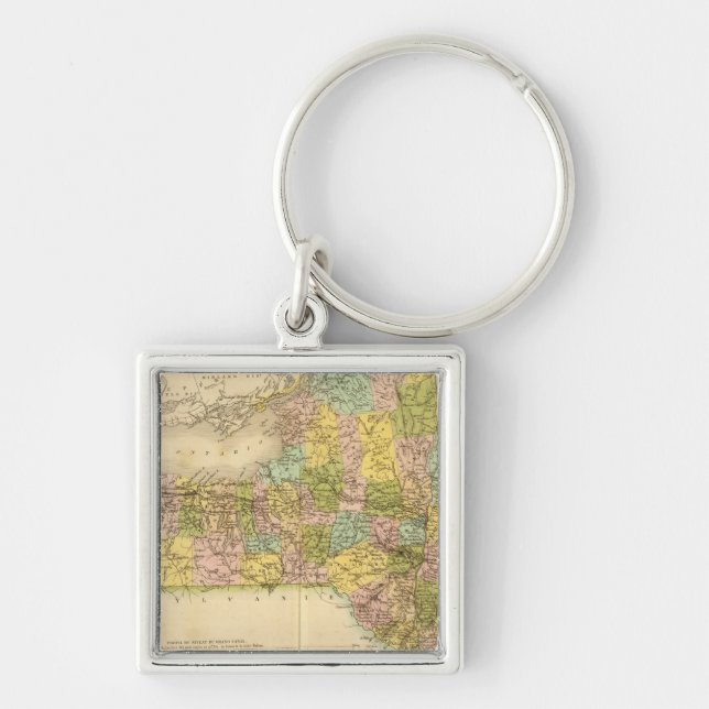 New York, US Keychain (Front)