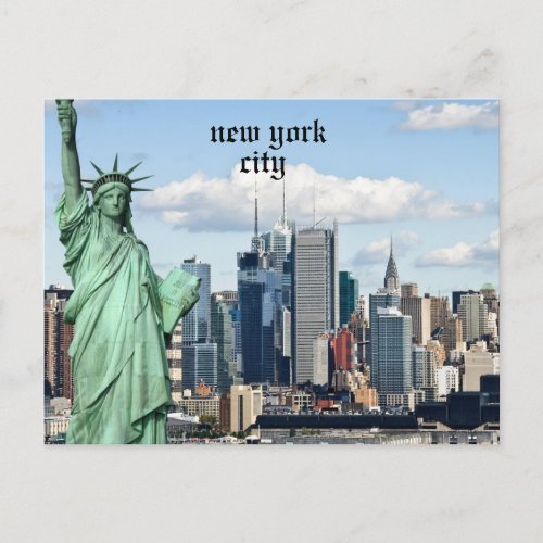 new york usa _ Postcard 
