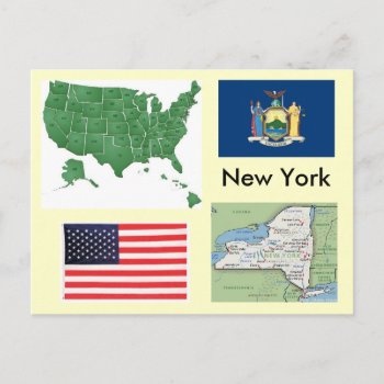 New York  Usa Postcard by archemedes at Zazzle