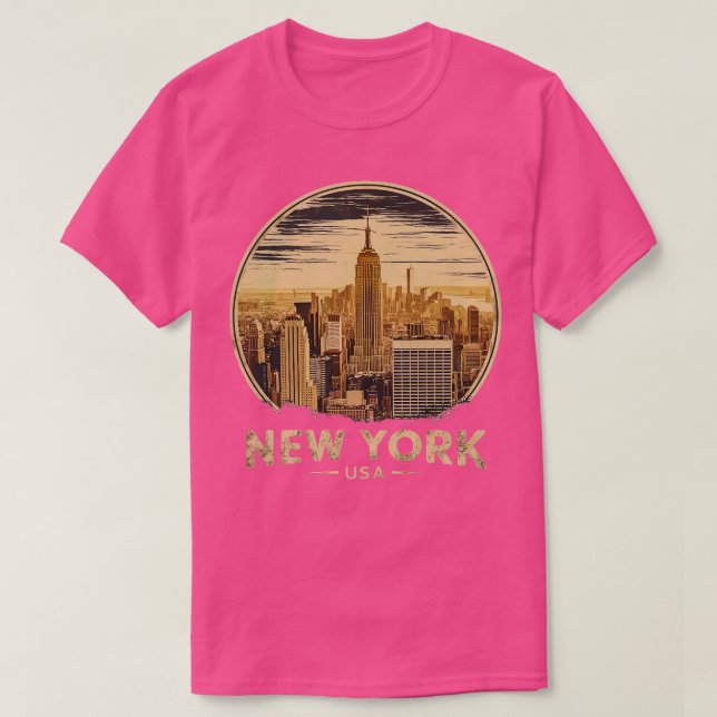 new york usa T-Shirt (Design Front)
