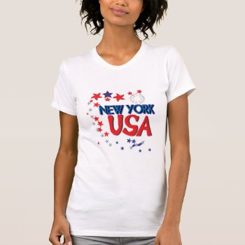 New York Usa T-shirt by ImpressImages at Zazzle