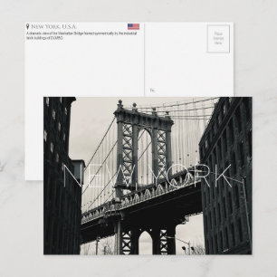New York, USA Travel Postcard