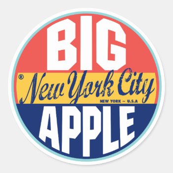 New York Vintage Label by TurnRight at Zazzle