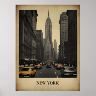 New York vintage poster