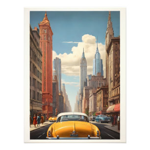 New York vintage poster