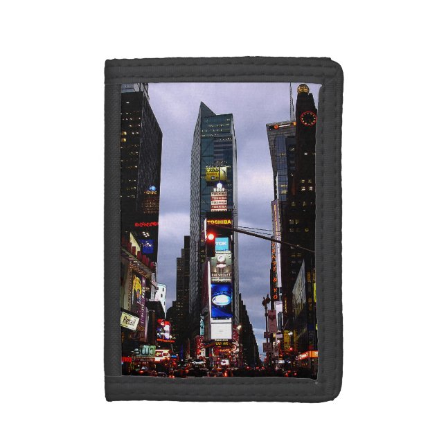 New York Wallet NYC Times Square Souvenir Wallet (Front Vertical)