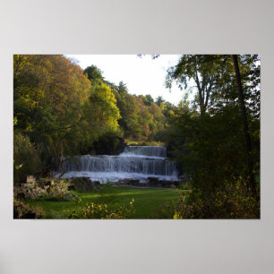 New York Waterfall Photo Poster