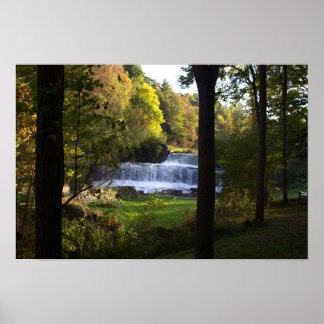 New York Waterfall Photo Poster