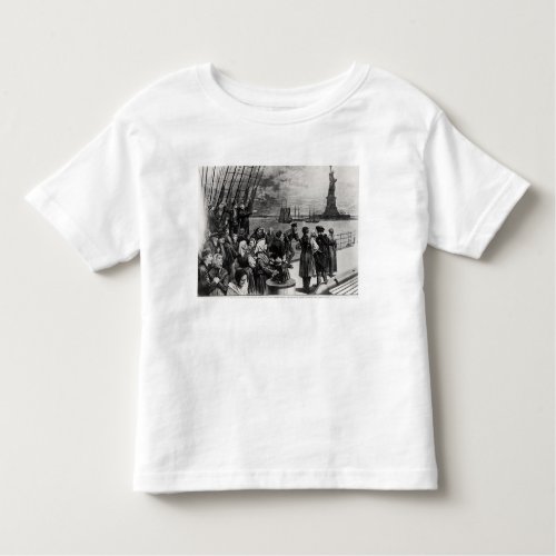 New York _ Welcome to the land of freedom Toddler T_shirt