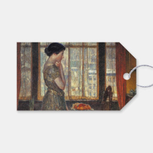 New York Window in Winter (by Childe Hassam) Gift Tags