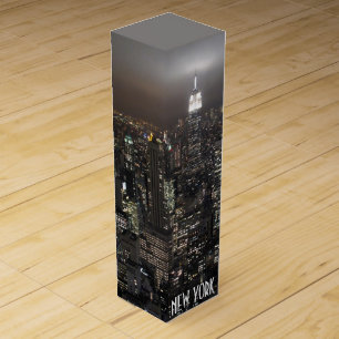 New York Wine Box Customize New York Souvenir