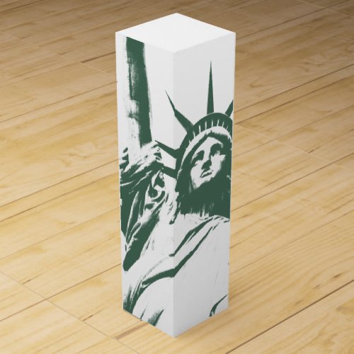 New York Wine Box Statue of Liberty New York Box