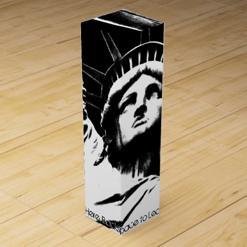 New York Wine Box Statue of Liberty New York Box