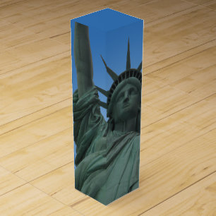 New York Wine Box Statue of Liberty New York Box