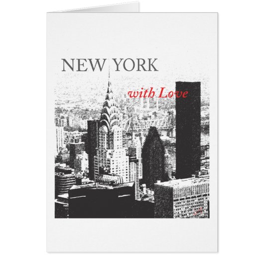 New York with Love Cards (Front)
