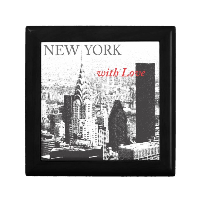 New York with Love Keepsake Box (Front)