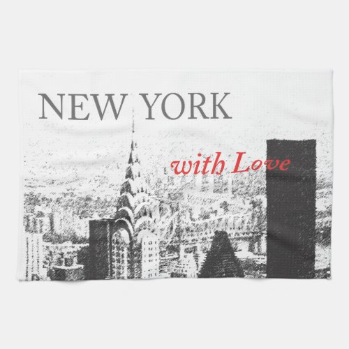 New York with Love Towel