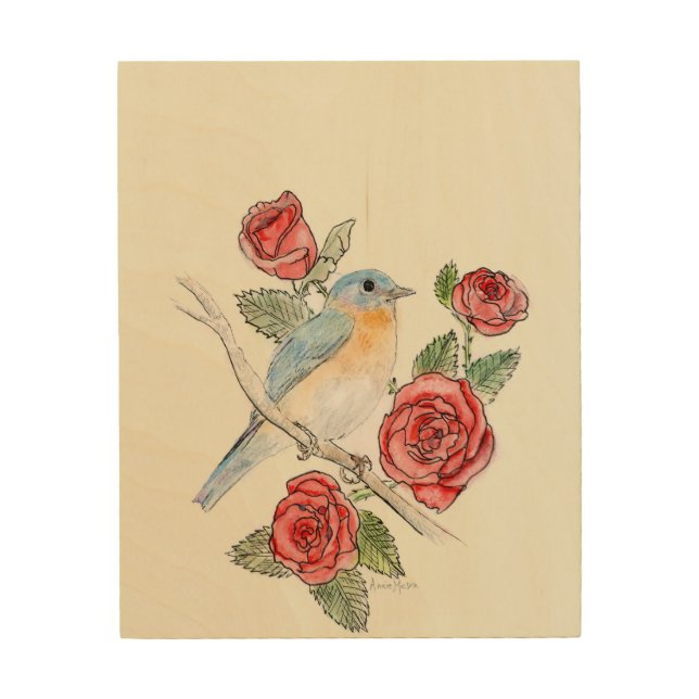 New York Wood Wall Art (Front)