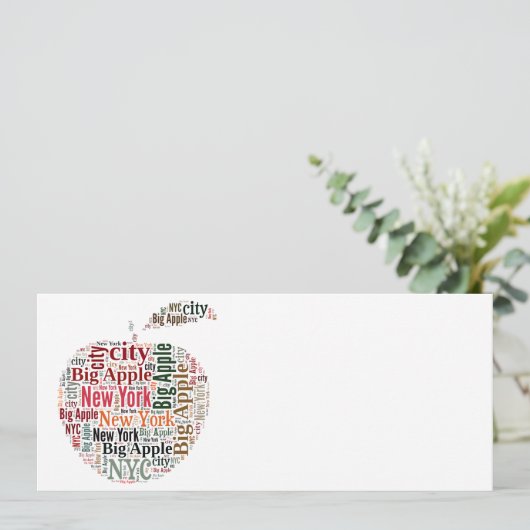 New York words cloud (Standing Front)