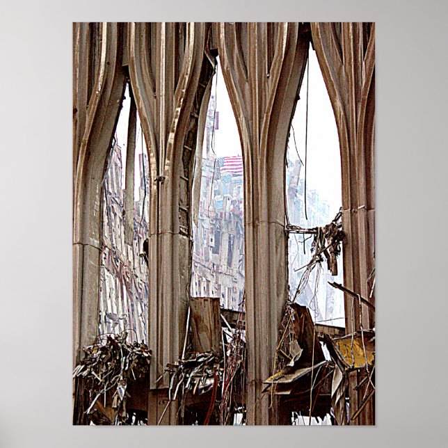 New York World Trade Center 911 Poster (Front)