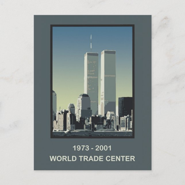 New York World Trade Center Postcard (Front)