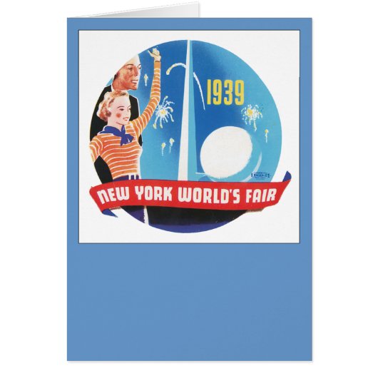 New York World's Fair 1939 Cards (Front)