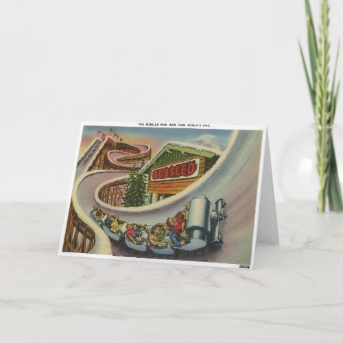 New York Worlds Fair 1939 Greeting card