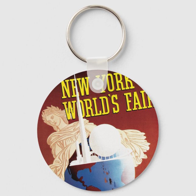 New York World's Fair (Globe) Keychain (Front)